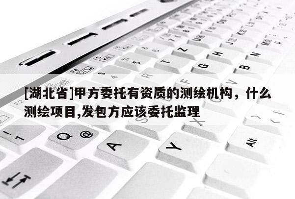 [湖北省]甲方委托有资质的测绘机构，什么测绘项目,发包方应该委托监理
