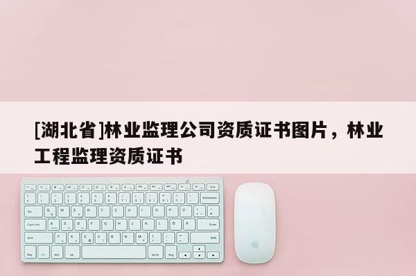 [湖北省]林业监理公司资质证书图片，林业工程监理资质证书