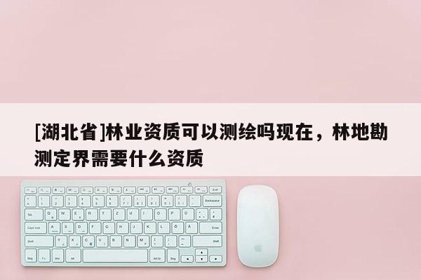 [湖北省]林业资质可以测绘吗现在，林地勘测定界需要什么资质