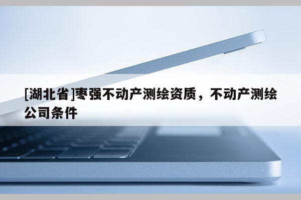 [湖北省]枣强不动产测绘资质，不动产测绘公司条件