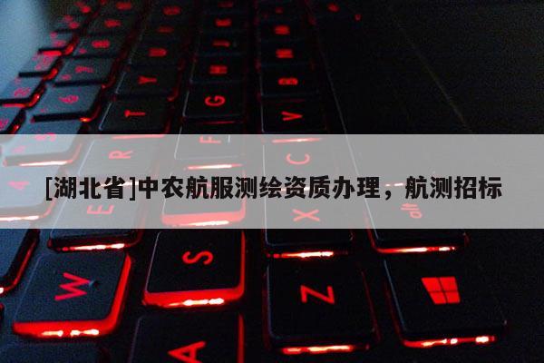 [湖北省]中农航服测绘资质办理，航测招标