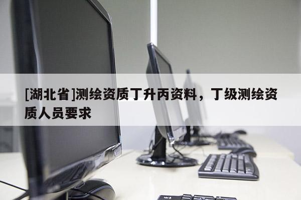 [湖北省]测绘资质丁升丙资料，丁级测绘资质人员要求
