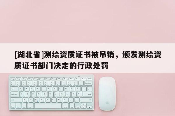 [湖北省]测绘资质证书被吊销，颁发测绘资质证书部门决定的行政处罚