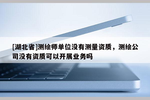 [湖北省]测绘师单位没有测量资质，测绘公司没有资质可以开展业务吗