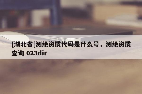 [湖北省]测绘资质代码是什么号，测绘资质查询 023dir