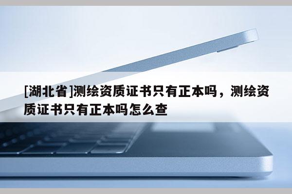 [湖北省]测绘资质证书只有正本吗，测绘资质证书只有正本吗怎么查