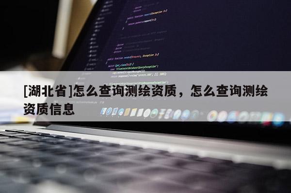 [湖北省]怎么查询测绘资质，怎么查询测绘资质信息