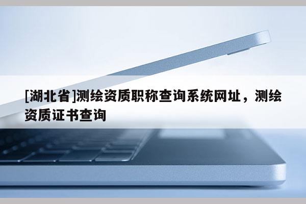 [湖北省]测绘资质职称查询系统网址，测绘资质证书查询