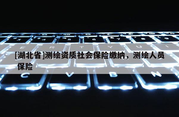 [湖北省]测绘资质社会保险缴纳，测绘人员 保险