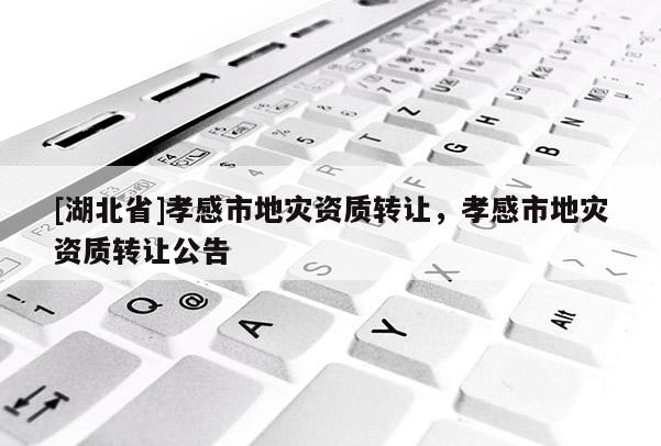 [湖北省]孝感市地灾资质转让，孝感市地灾资质转让公告